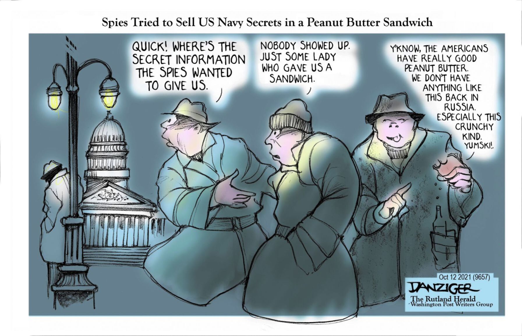 Jeff Danziger cartoon